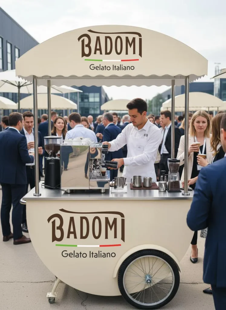 espresso bar cart